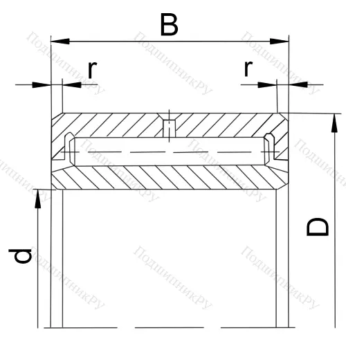 Подшипник NAV 4003 (4074103 ГОСТ) в Омске