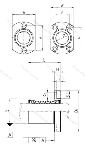 Подшипник LMH 20 UU в Омске
