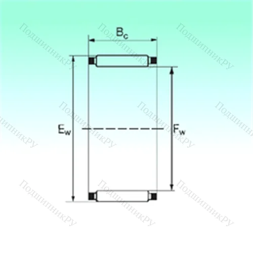 Подшипник игольчатый радиальный K 32x37x27 от производителя  NBS
