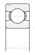 Модификация подшипника 50210 размер 50x90x20 ГПЗ-8