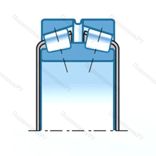 Подшипник роликовый радиально-упорный M 270749D/M 270710+A от производителя  NTN