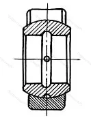 Модификация подшипника ШСЛ100К размер 100x150x70/55 от производителя  BBC