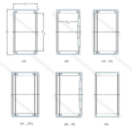 Подшипник игольчатый радиальный HN 2520