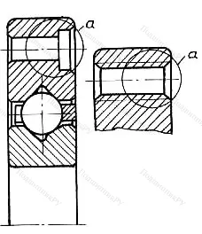 Модификация подшипника 4-186909 размер 45x68x6 ГПЗ-4 от производителя  ГПЗ-4