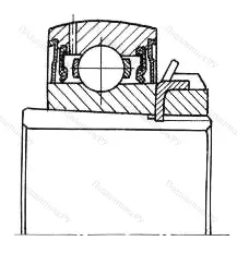 Подшипник  680204 размер 20x52x17 от производителя  ГПЗ-4