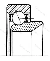 Модификация подшипника 226906К размер 32x72x30 от производителя  ГПЗ-1 Модификация подшипника 226906К размер 32x72x30 от производителя  ГПЗ-1
