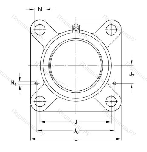 Подшипниковый корпус FY 509 M в Омске
