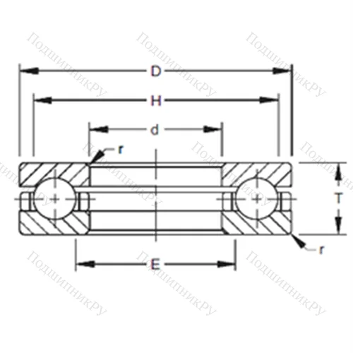 Подшипник шариковый упорный 65TVB 293 от производителя  TIMKEN