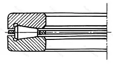 Модификация подшипника 19760ХУ размер 300x670x170 от производителя  ГПЗ-9