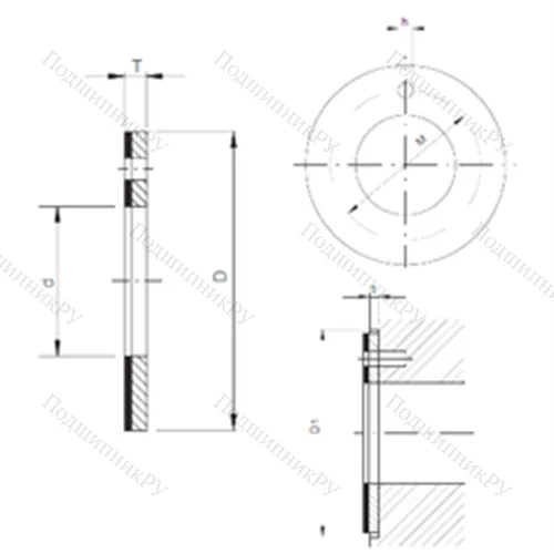 Подшипник скольжения TUW 1 52 от производителя  CX