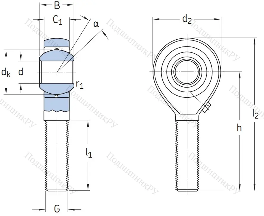 Шарнирная головка POS 8 L в Омске
