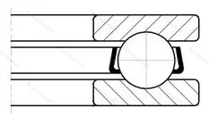 Подшипник 51305/P 6 размер 25x52x18 от производителя  SKF