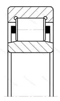Модификация подшипника 2В0-1213 размер 65x120x23 от производителя  ГПЗ-8
