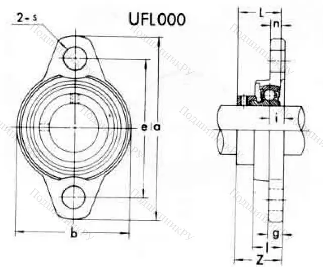 Подшипниковый узел UFL 006 (ASAHI) в Омске