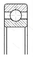 Подшипник  1000992 (61992) размер 460x620x74 от производителя  CRAFT