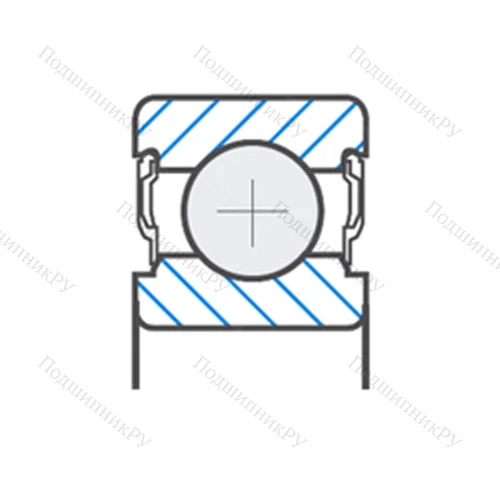 Подшипник шариковый радиальный AB 44250S 01