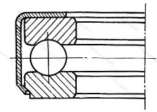 Модификация подшипника 108905 размер 25,1x51x15,875 от производителя  ГПЗ-2
