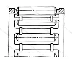 Подшипник  K 24x28x9,8 (464905) размер 24x28x9,8 от производителя  SKF