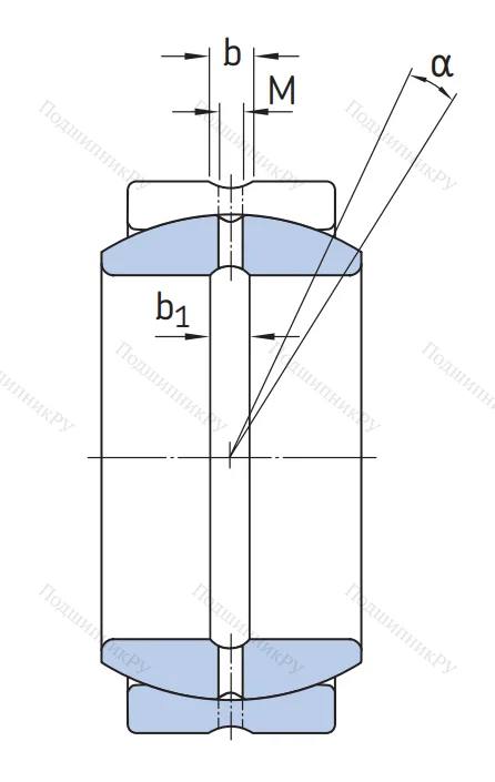 Шарнирный подшипник GE 15 ES