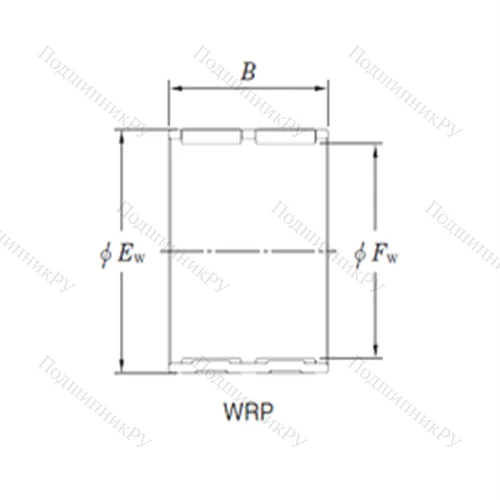 Подшипник игольчатый радиальный WRP 475439A от производителя  KOYO