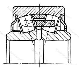 Модификация подшипника 83700Ю3С21 размер 10x35x17/21 от производителя  ГПЗ-29