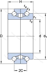 Подшипник BTW 95 CTN 9/SP в Омске