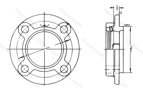 Подшипниковый корпус FC 218 ASAHI в Омске