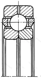 Подшипник  QJ 260 (176260) размер 300x540x85 от производителя  SKF