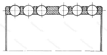 Модификация подшипника 4-110906Е размер 30x47x9 от производителя  ГПЗ-4