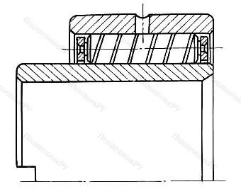 Подшипник  15826 размер 130x230x110/160 от производителя  ГПЗ-9