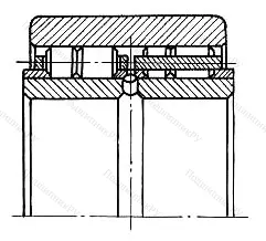Подшипник  372710 размер 50x120x82 от производителя  ГПЗ-1