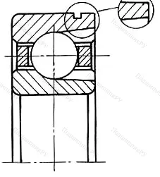 Подшипник 413N.MB размер 65x160x37 от производителя  SKF