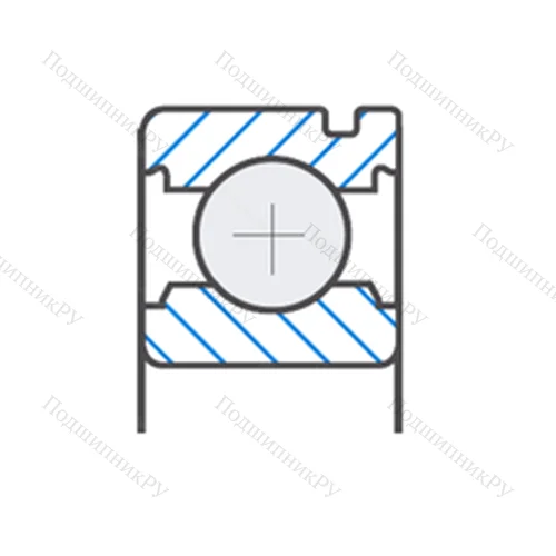 Подшипник шариковый радиальный TMB 305NX 7V 8