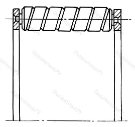 Модификация подшипника 65902 размер 15,863x23,585x24,3 от производителя  ГПЗ-4