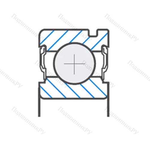 Подшипник шариковый радиальный SB 0910N