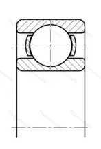 Модификация подшипника 6-812Е размер 60x80x13 от производителя  ГПЗ-2