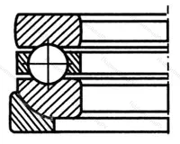 Подшипник  53216+U 216 (18216) 