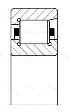 Подшипник NF 317 размер 85x180x41 от производителя  SKF