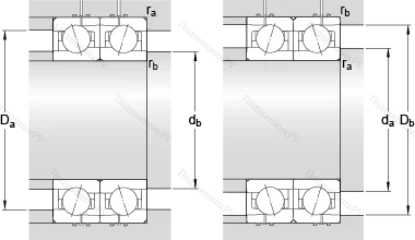Подшипник 71907 ACE/HCP 4AH в Омске