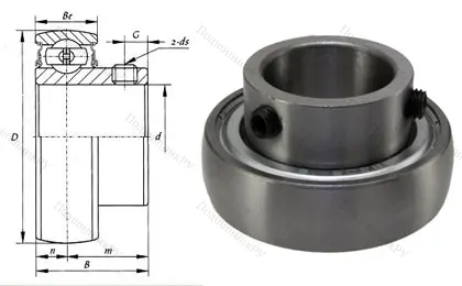 Корпусный подшипник SB 203 в Омске
