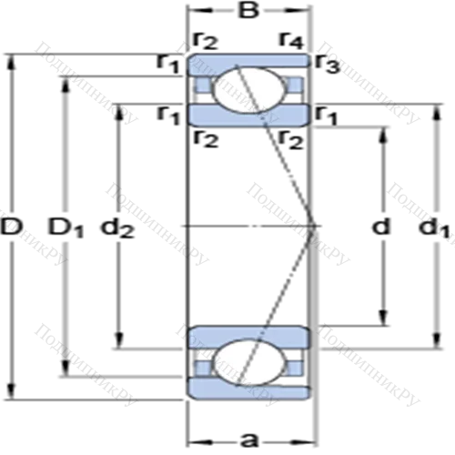 Прецизионные радиально-упорные шарикоподшипники 7202 ACD/P 4A от производителя  SKF Прецизионные радиально-упорные шарикоподшипники 7202 ACD/P 4A от производителя  SKF