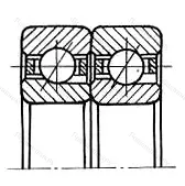 Модификация подшипника 4-436109К размер 45x75x32 от производителя  ГПЗ-2