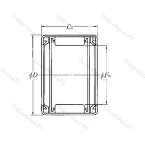 Подшипник игольчатый радиальный HK 2020LL