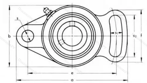 Подшипниковый корпус  FA 208 (ASAHI) в Омске
