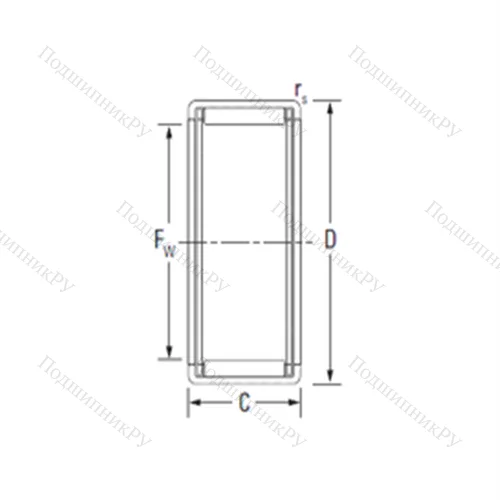 Подшипник игольчатый радиальный 7E-HKS 20X 24X 15.2-1ZWT 2PX 1 от производителя  NTN