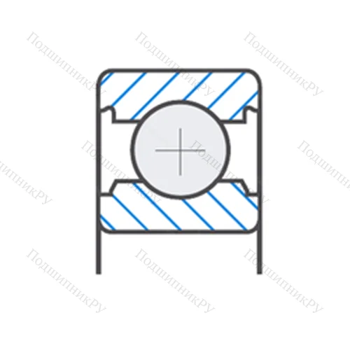 Подшипник шариковый радиальный AB 44071S 01