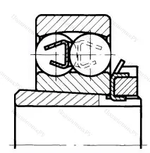 Подшипник  11512 (2213K+H 313) размер 60x120x31 от производителя  ГПЗ-7
