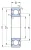 Однорядный шариковый подшипник 6302 2RSH от производителя  SKF