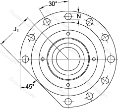 Подшипник FBSA 208/DB