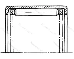 Модификация подшипника 134702 размер 15x21x16 от производителя  ГПЗ-3
